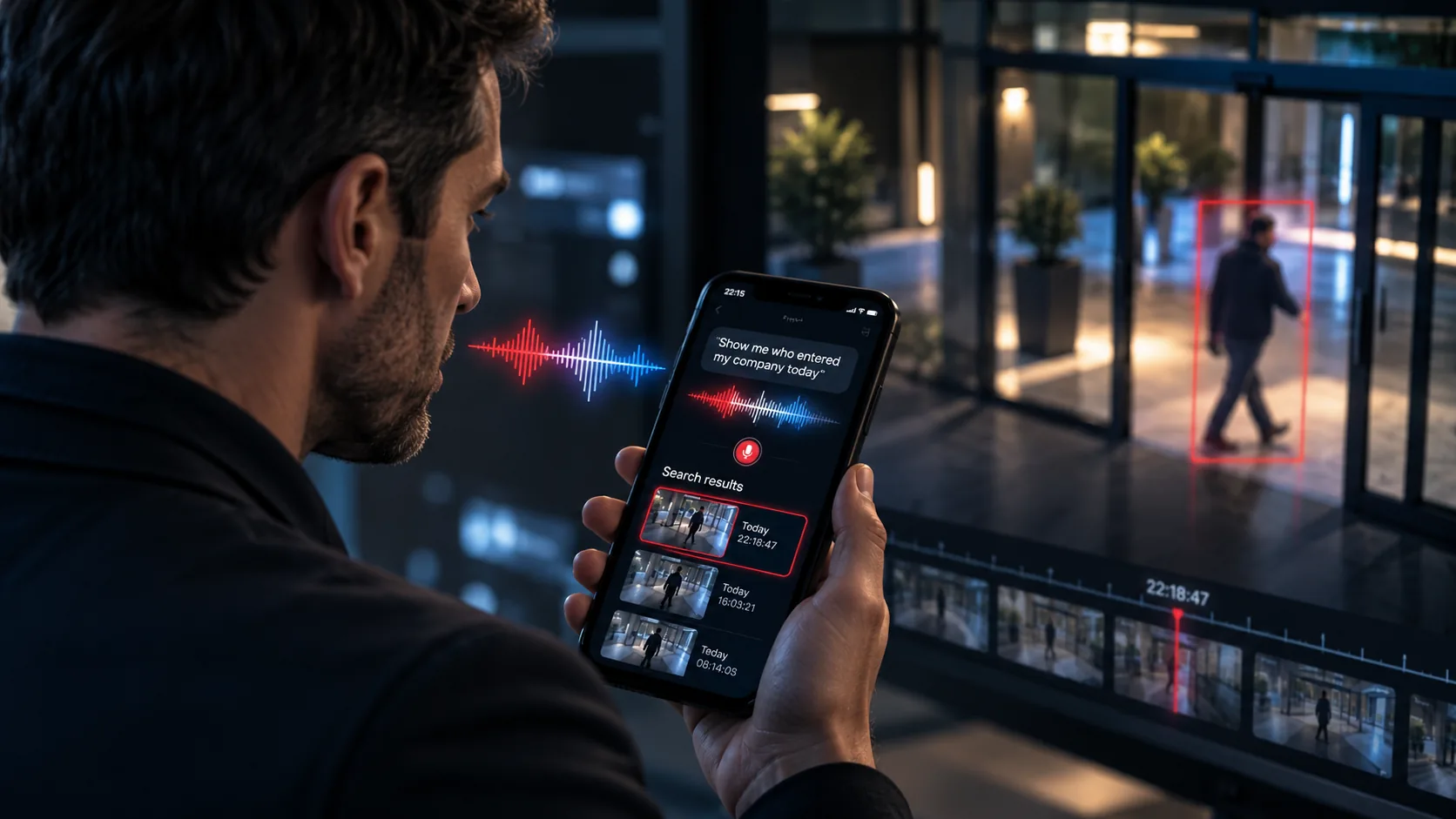 FORanswer voice forensic search on smartphone